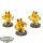 Imperial Fists - 3 x Primaris Aggressors - bemalt