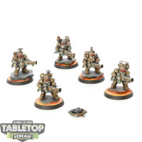 Kharadron Overlords - 5x Grundstok Thunderers - bemalt