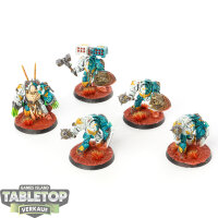 Dark Angels - 5x Deathwing Terminator Squad klassisch -...