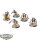 Genestealer Cults - 5 x Hybrid Metamorphs - bemalt