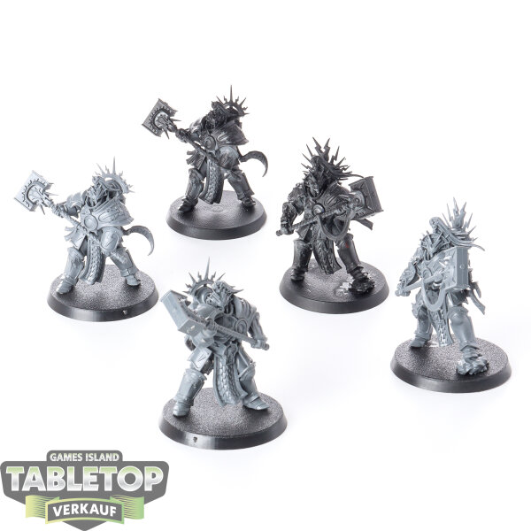 Stormcast Eternals - 5 x Retributors - teilweise bemalt