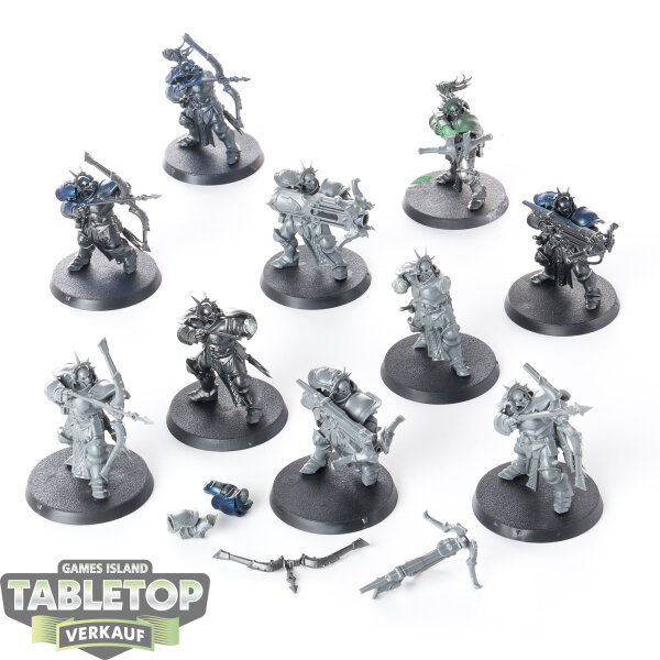 Stormcast Eternals - 10 x Judicators - teilweise bemalt