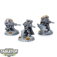 Space Marines - 3x Eliminators - teilweise bemalt