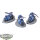 Ultramarines - 3x Outriders - bemalt