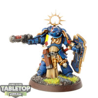 Space Marines - Lieutenant with Storm Shield - teilweise...