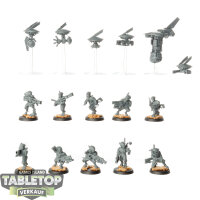 Tau Empire - 10x Kill Team: Pathfinders - unbemalt