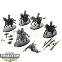 Soulblight Gravelords - 5x Blood Knights - teilweise bemalt