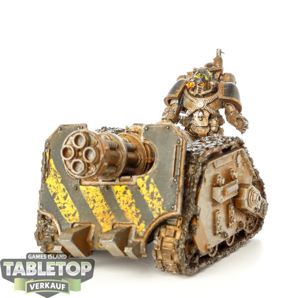 Horus Heresy - Iron Warriors Rapier Battery with Quad Launcher - bemalt