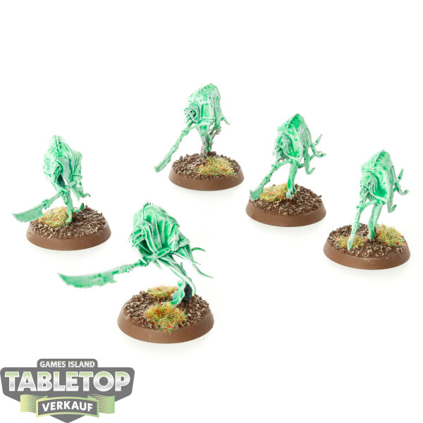 Nighthaunt - 5 Glaivewraith Stalkers - bemalt