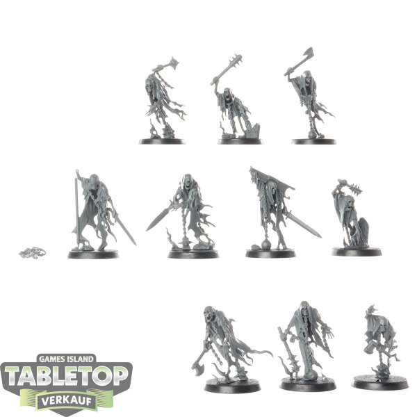 Nighthaunt - 10 Chainrasp Hordes - unbemalt