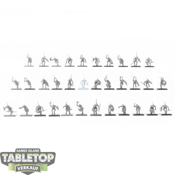 Lizardmen - 34 Skinks - unbemalt