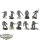 Space Marines - 10 Assault Intercessors - unbemalt
