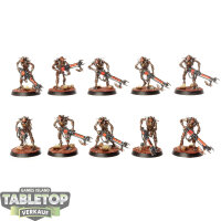 Necrons - 10 Necron Warriors - bemalt