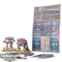 Legion Imperiales - 2x Warhound Scout Titans with...