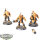 Tau Empire - 3x Stealth Battlesuits - teilweise bemalt