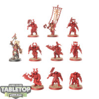 Blades of Khorne - 10 x Blood Warriors - teilweise bemalt