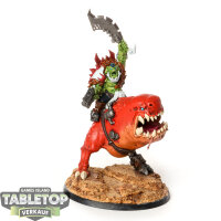 Orks - Beastboss on Squigosaur - bemalt