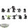 Orks - 10 x Boyz - teilweise bemalt