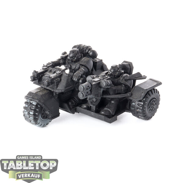 Space Marines - Attack Bike - grundiert