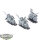 Dark Angels - 3x Ravenwing Bike Squadron - unbemalt