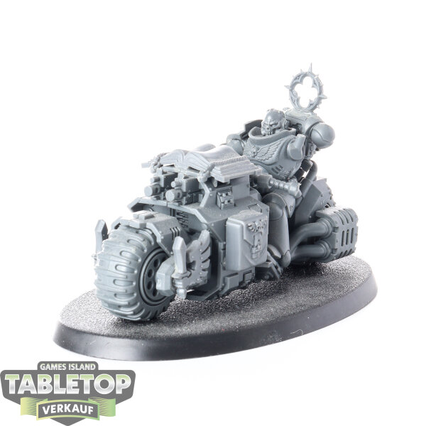 Dark Angels - Primaris Chaplain on Bike - unbemalt
