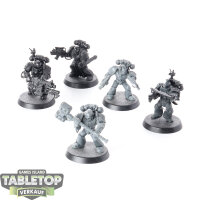 Deathwatch - 5x Veterans - teilweise bemalt