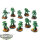 Salamanders - 10 Intercessor - teilweise bemalt