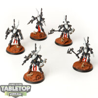 Aeldari - 5 x Wraithblades - bemalt