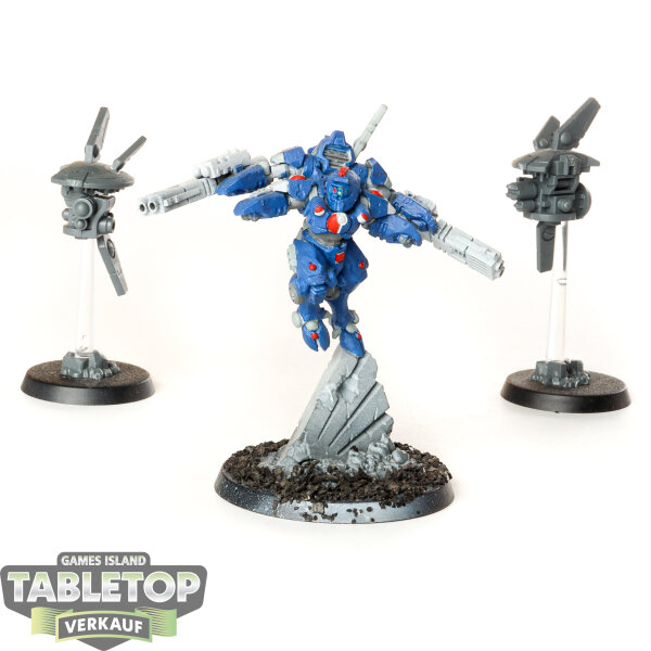 Tau Empire - Commander Shadowsun - teilweise bemalt