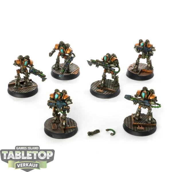 Horus Heresy - 6 Thallax Cohort - bemalt