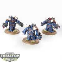 Space Marines - 3 Centurion Assault Squad - bemalt