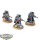 Space Marines - 3 Eliminators - bemalt