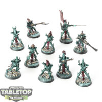 Drukhari - 10 Kabalite Warriors - bemalt