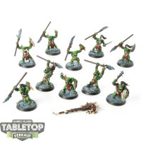 Orruk Warclans - 10 Savage Orruk Morboys - bemalt