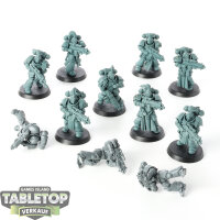 Space Marines - 11 Primaris Intercessors - teilweise bemalt