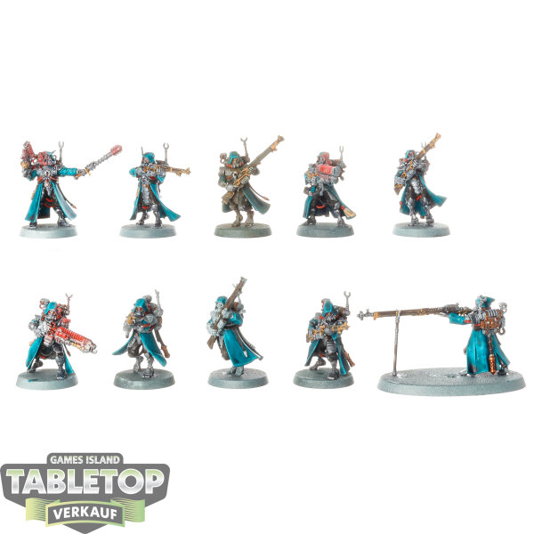 Adeptus Mechanicus - 10 Skitarii Rangers - bemalt