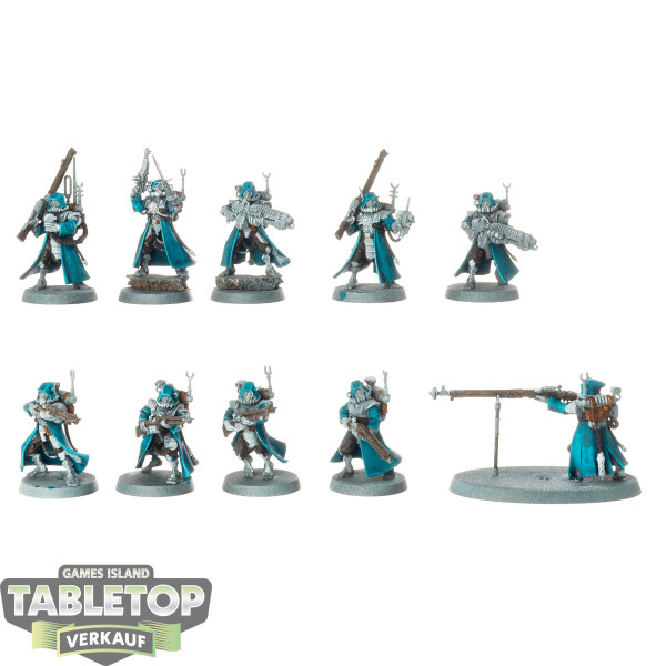 Adeptus Mechanicus - 10 Skitarii Rangers - teilweise bemalt
