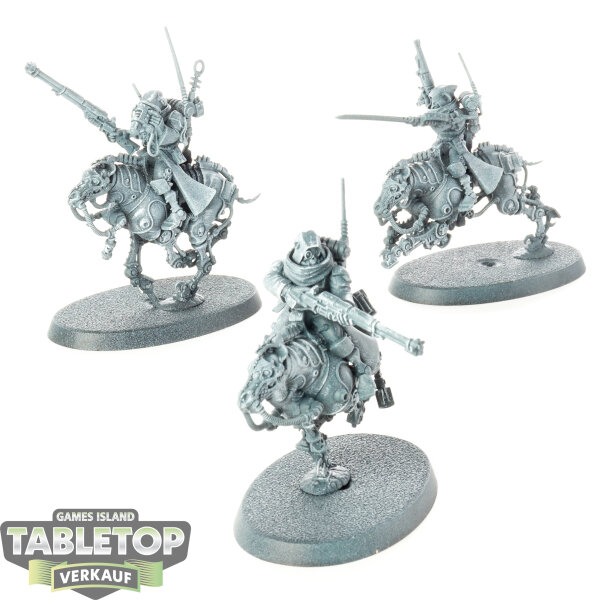Adeptus Mechanicus - 3 Serberys Raiders - teilweise bemalt