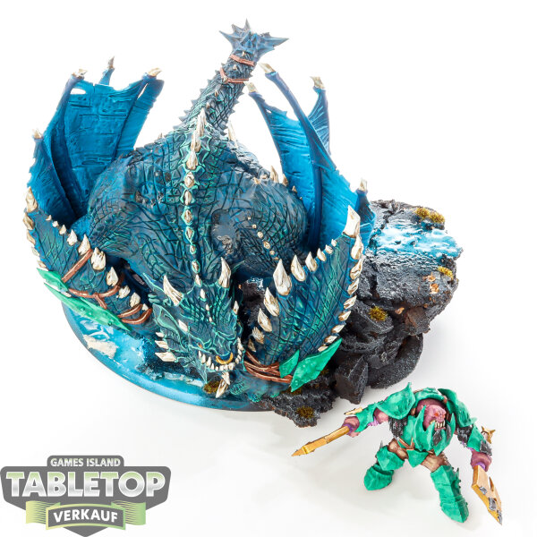Orruk Warclans - Megaboss on Maw-krusha - bemalt