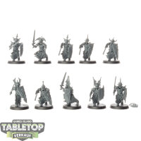 Soulblight Gravelords - 10 x Grave Guard - unbemalt