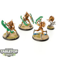Necrons - 3 x Skorpekh Destroyers - bemalt