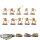 Necrons - 10 x Necron Warriors klassisch - bemalt