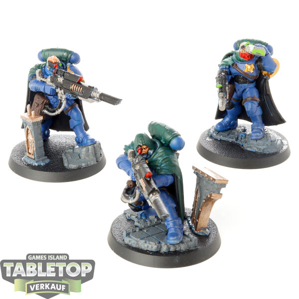 Space Marines - 3x Eliminators - bemalt