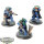 Space Marines - 3x Eliminators - bemalt