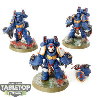 Space Marines - 3x Primaris Aggressors - bemalt