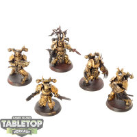 Chaos Space Marines - 5 Chosen - teilweise bemalt