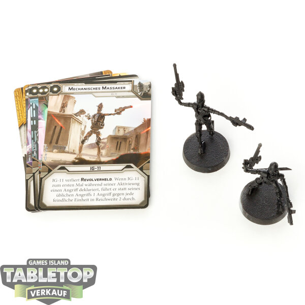 Schattenkollektiv - 2x IG-Series Assassin Droids - grundiert