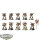 Chaos Space Marines - 10 x Chaos Space Marines klassisch - bemalt