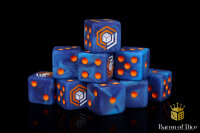 Baron of Dice - Conquest Creations Official Dice 16mm Square Corner Dice (25)