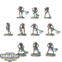 Necrons - 10x Necron Warriors - bemalt